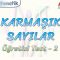 KARMAŞIK SAYILAR / ÖĞRETİCİ TEST – 2