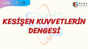 KESİŞEN KUVVETLERİN DENGESİ