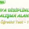 KİMYA DİSİPLİNLERİ VE ÇALIŞMA ALANLARI / ÖĞRETİCİ TEST – 1