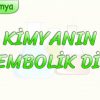 KİMYANIN SEMBOLİK DİLİ
