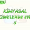 KİMYASAL TEPKİMELERDE ENERJİ – 3