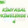 KİMYASAL TEPKİMELERDE HIZ – 4