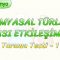 KİMYASAL TÜRLER ARASI ETKİLEŞİMLER / TARAMA TESTİ  – 1