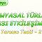 KİMYASAL TÜRLER ARASI ETKİLEŞİMLER / TARAMA TESTİ – 2