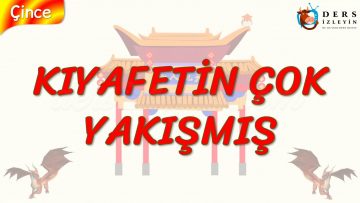 KIYAFETİN ÇOK YAKIŞMIŞ (ÇİNCE) 71. DERS