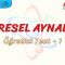 KÜRESEL AYNALAR / ÖĞRETİCİ TEST – 1
