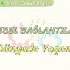KÜRESEL BAĞLANTILAR – 7 / DÜNYADA YAŞAM