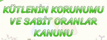 KÜTLENİN KORUNUMU VE SABİT ORANLAR KANUNU / ÖĞRETİCİ TEST – 2