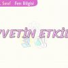KUVVETİN ETKİLERİ