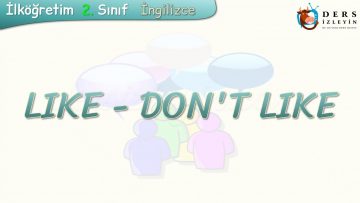 LIKE – DONT LIKE