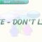 LIKE – DONT LIKE
