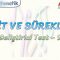 LİMİT VE SÜREKLİLİK / GELİŞTİRİCİ TEST – 9