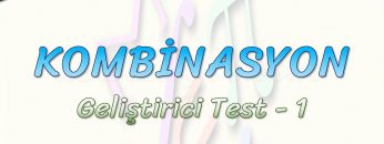 LOGARİTMA / GELİŞTİRİCİ TEST – 1