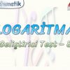 LOGARİTMA / GELİŞTİRİCİ TEST – 8