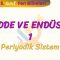 MADDE VE ENDÜSTRİ – 1  PERİYODİK SİSTEM