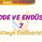 MADDE VE ENDÜSTRİ – 7 / KİMYA ENDÜSTRİSİ