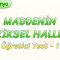 MADDENİN FİZİKSEL HALLERİ / ÖĞRETİCİ TEST – 1