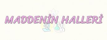 MADDENİN HALLERİ