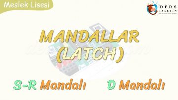 MANDALLAR / S-R MANDALI – D MANDALI