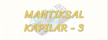 MANTIKSAL KAPILAR – 3 / DEĞİL – VE DEĞİL – VEYA DEĞİL KAPISI