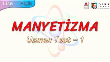 MANYETİZMA / UZMAN TEST – 1