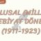 MİLLİ EDEBİYAT DÖNEMİ