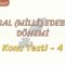 MİLLİ EDEBİYAT DÖNEMİ / KONU TESTİ – 4