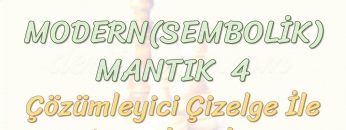 MODERN MANTIK – 4 / ÇÖZÜMLEYİCİ ÇİZELGE İLE DENETLEMELER