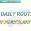 MY DAILY ROUTINE / VOCABULARY