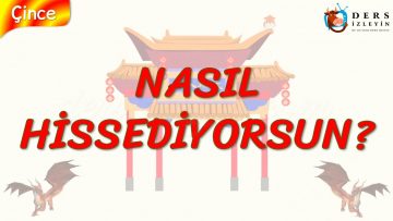 NASIL HİSSEDİYORSUN? (ÇİNCE) 43. DERS