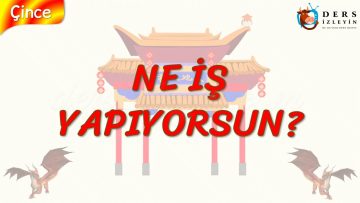NE İŞ YAPIYORSUN? (ÇİNCE) 61. DERS