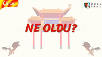 NE OLDU (ÇİNCE) 34. DERS