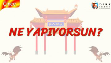 NE YAPIYORSUN? (ÇİNCE) 46. DERS