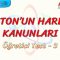 NEWTONUN HAREKET KANUNLARI / ÖĞRETİCİ TEST – 3