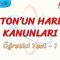 NEWTONUN HAREKET KANUNLARI / ÖĞRETİCİ TEST – 1