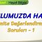 OKULUMUZDA HAYAT / ÜNİTE DEĞERLENDİRME SORULARI – 1