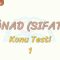 ÖNAD / KONU TESTİ – 1