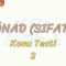 ÖNAD / KONU TESTİ – 2