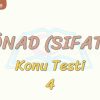 ÖNAD / KONU TESTİ – 4