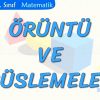 ÖRÜNTÜ VE SÜSLEMELER