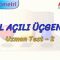 ÖZEL AÇILI ÜÇGENLER / UZMAN TEST – 2 (TYT)