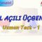 ÖZEL AÇILI ÜÇGENLER / UZMANİ TEST – 1 (TYT)
