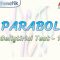 PARABOL / GELİŞTİRİCİ TEST – 1