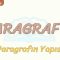 PARAGRAF – 2 / PARAGRAFIN YAPISI