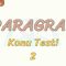 PARAGRAF / KONU TESTİ – 2