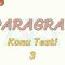 PARAGRAF / KONU TESTİ – 3