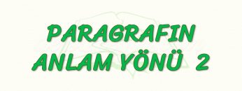PARAGRAFIN ANLAM YÖNÜ – 2