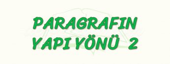 PARAGRAFIN YAPI YÖNÜ – 2