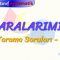 PARALARIMIZ / TARAMA SORULARI  – 1