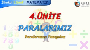 PARALARIMIZI TANIYALIM